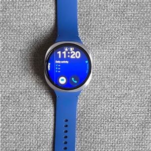 Smartwatch with Blue Band